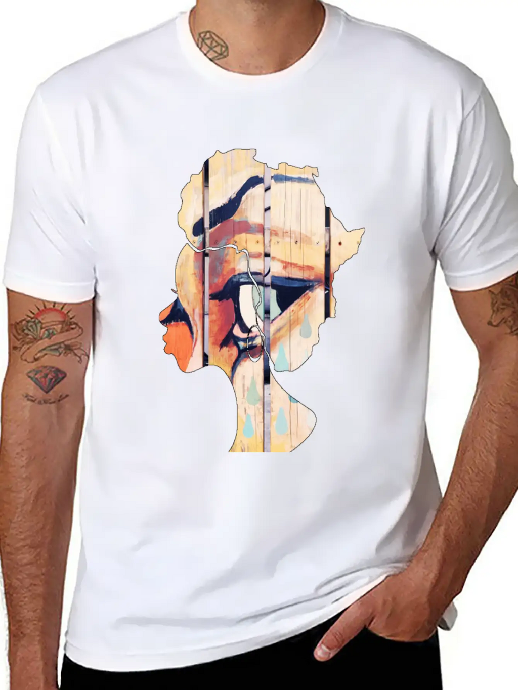 Art Of Africa Breathable Soft Cotton T-Shirt – Timeless Casual Look
