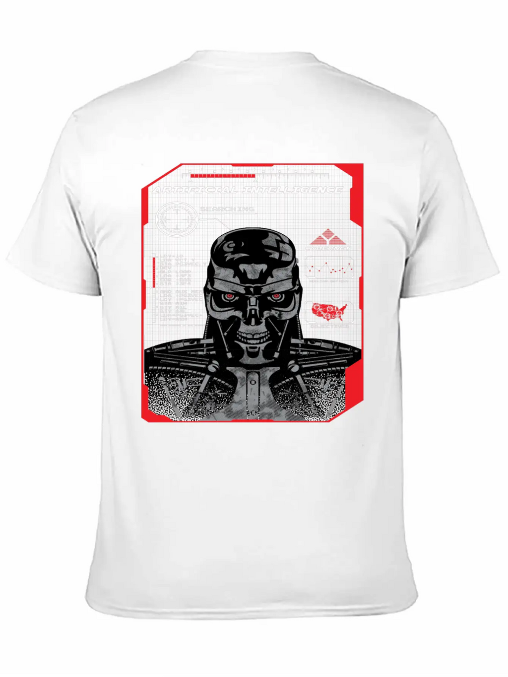 ARTIFICIAL INTELLIGENCE Breathable Soft Cotton T-Shirt – Timeless Casual Look