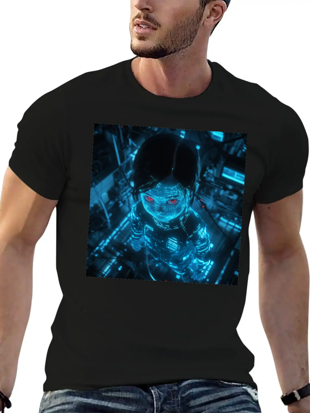 Artificial Intelligence Stylish Everyday T-Shirt – Unisex Basic Cotton Tee