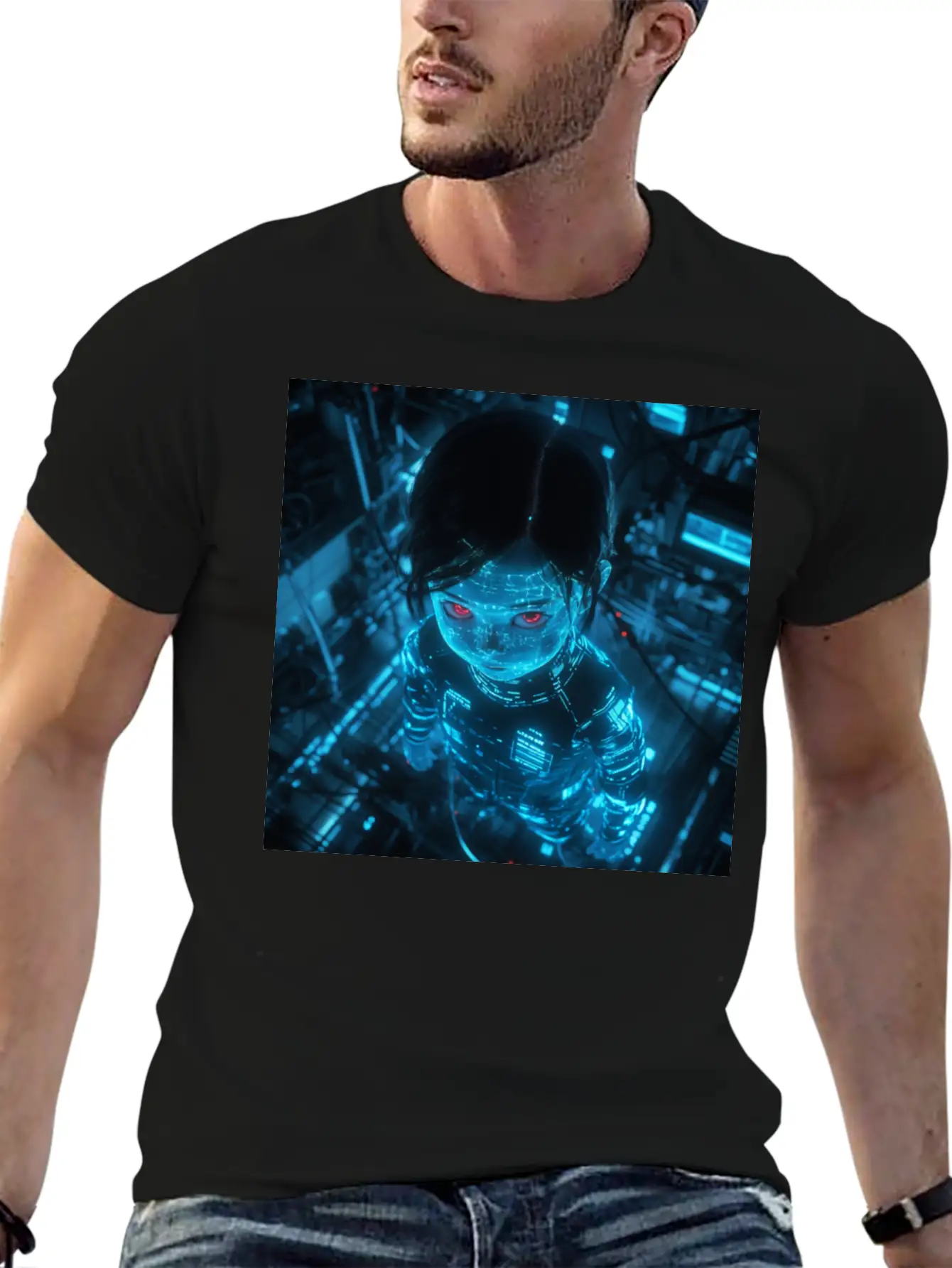 Artificial Intelligence Stylish Everyday T-Shirt – Unisex Basic Cotton Tee