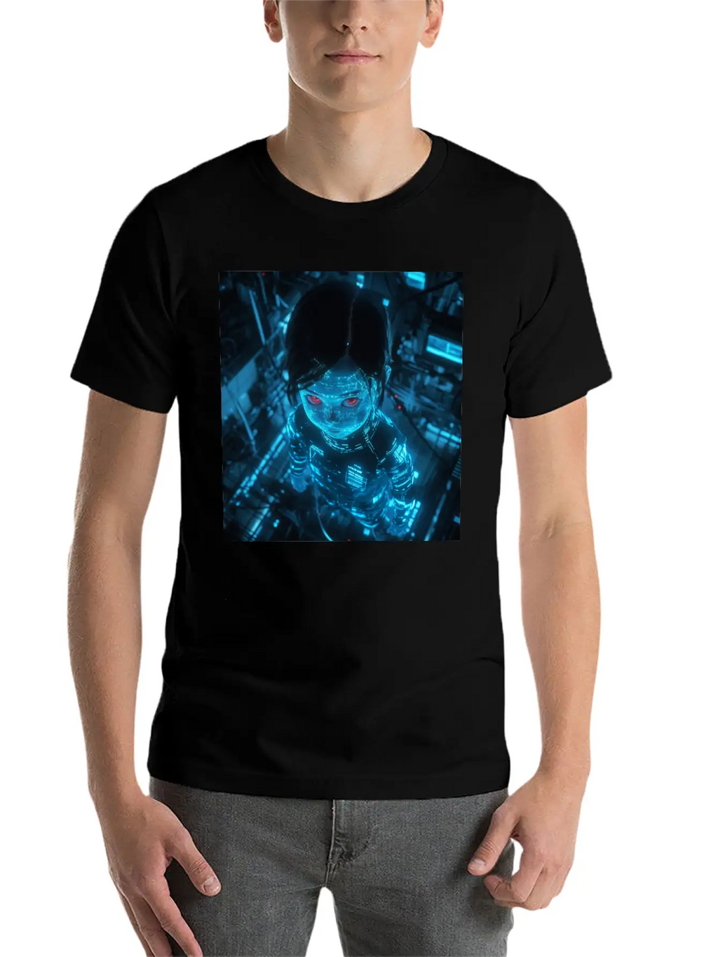 Artificial Intelligence Stylish Everyday T-Shirt – Unisex Basic Cotton Tee