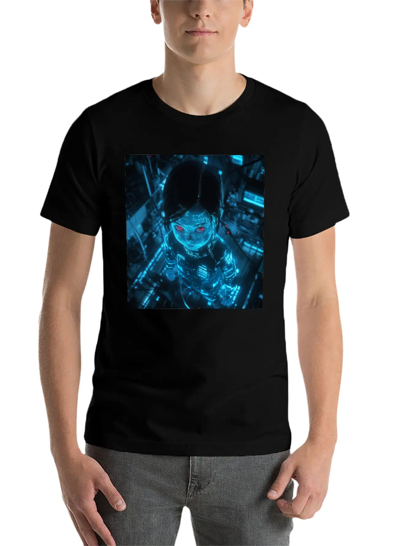 Artificial Intelligence Stylish Everyday T-Shirt – Unisex Basic Cotton Tee