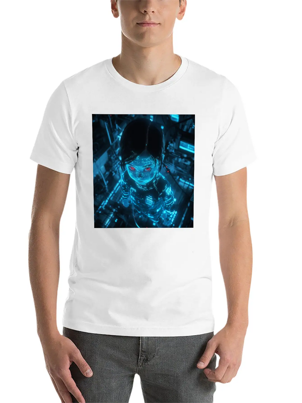 Artificial Intelligence Stylish Everyday T-Shirt – Unisex Basic Cotton Tee