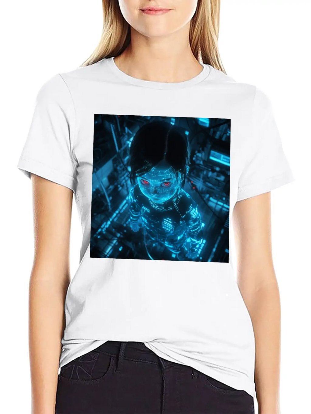 Artificial Intelligence Stylish Everyday T-Shirt – Unisex Basic Cotton Tee