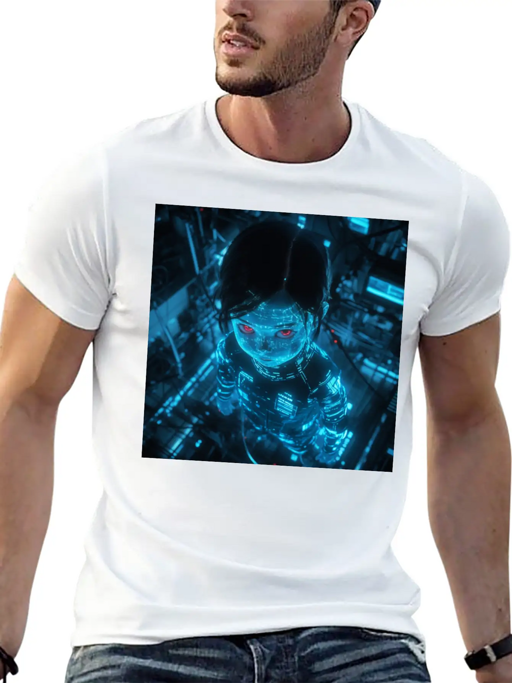 Artificial Intelligence Stylish Everyday T-Shirt – Unisex Basic Cotton Tee