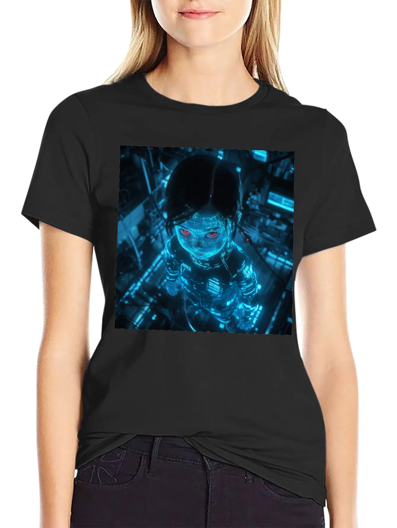 Artificial Intelligence Stylish Everyday T-Shirt – Unisex Basic Cotton Tee