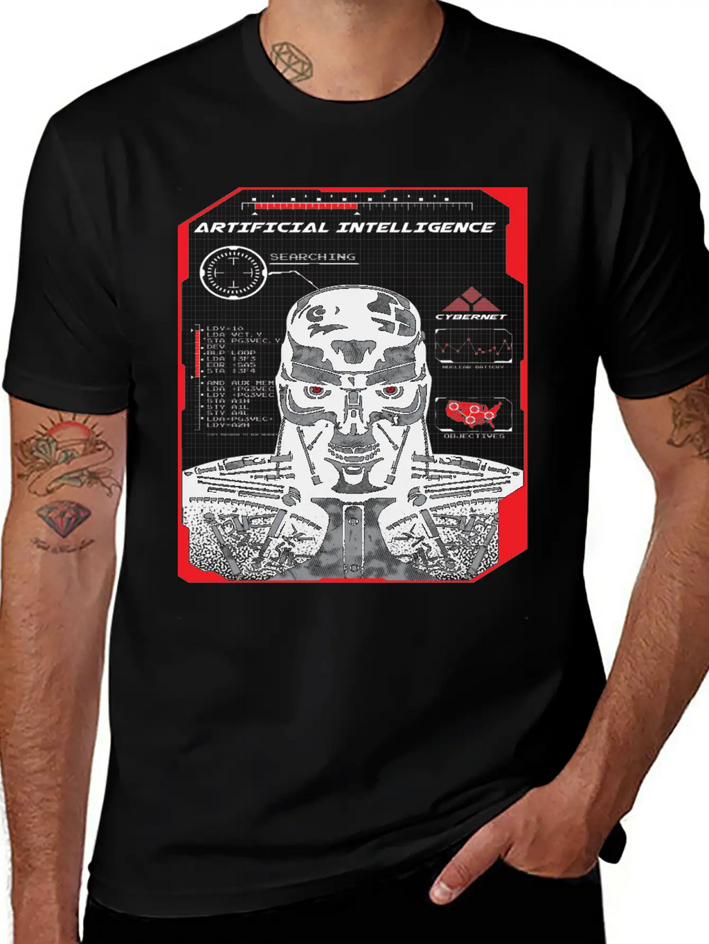 ARTIFICIAL INTELLIGENCE Unisex Casual T-Shirt – Clean Design For Daily Comfort