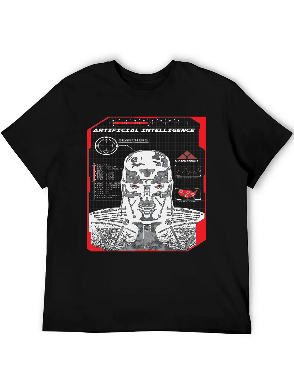 ARTIFICIAL INTELLIGENCE Unisex Casual T-Shirt – Clean Design For Daily Comfort