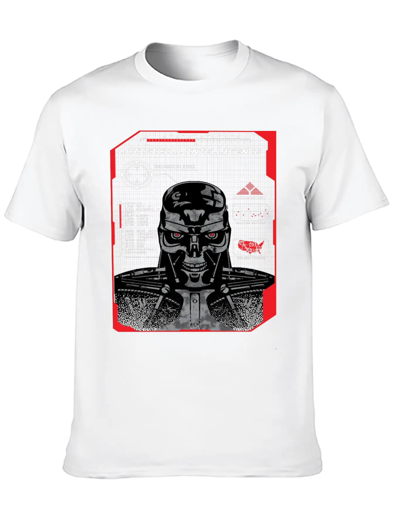 ARTIFICIAL INTELLIGENCE Unisex Casual T-Shirt – Clean Design For Daily Comfort