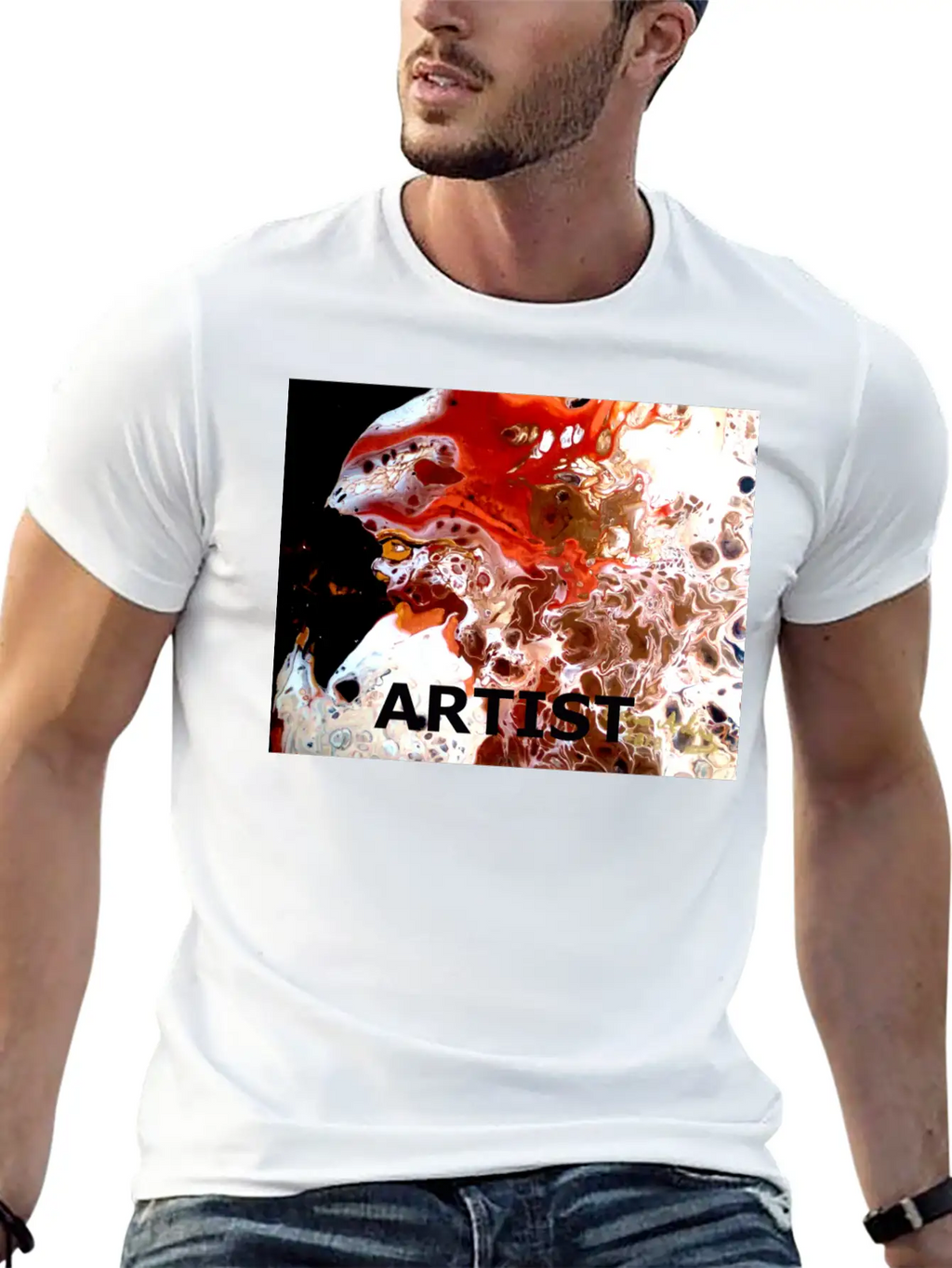 Artist Golden Shaman Stylish Everyday T-Shirt – Unisex Basic Cotton Tee