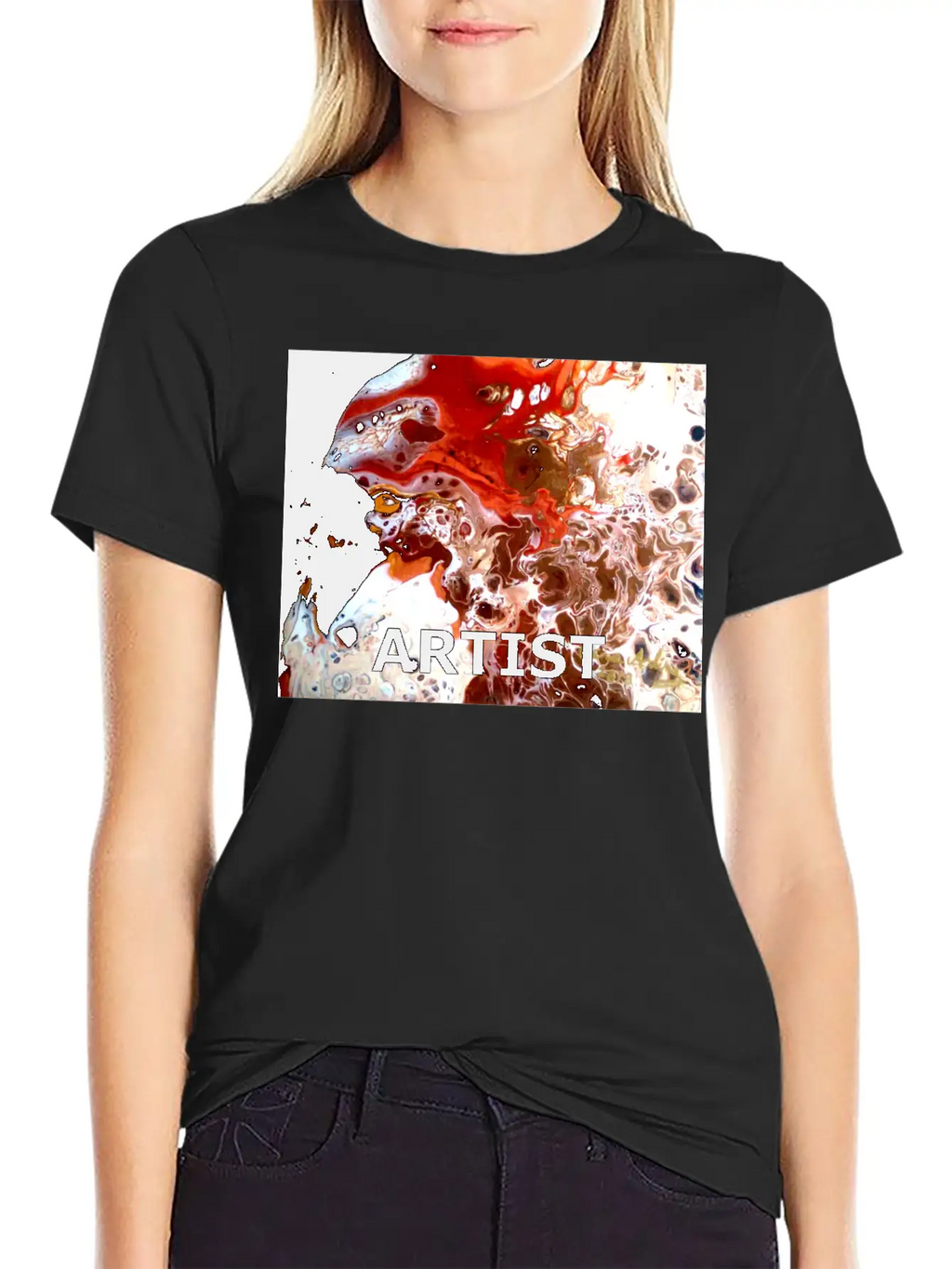 Artist Golden Shaman Stylish Everyday T-Shirt – Unisex Basic Cotton Tee