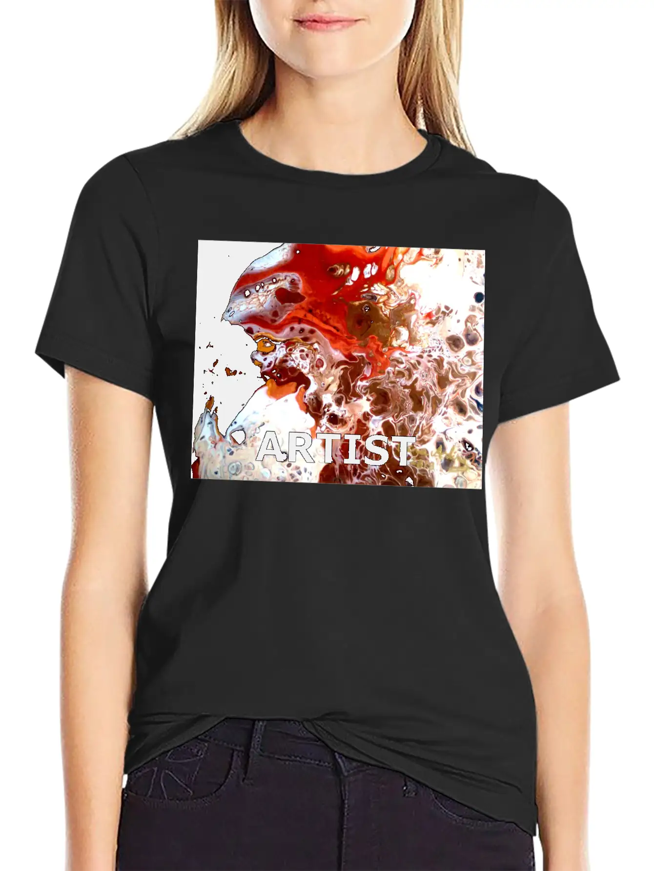 Artist Golden Shaman Stylish Everyday T-Shirt – Unisex Basic Cotton Tee