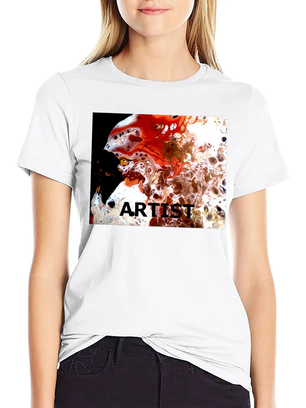 Artist Golden Shaman Stylish Everyday T-Shirt – Unisex Basic Cotton Tee