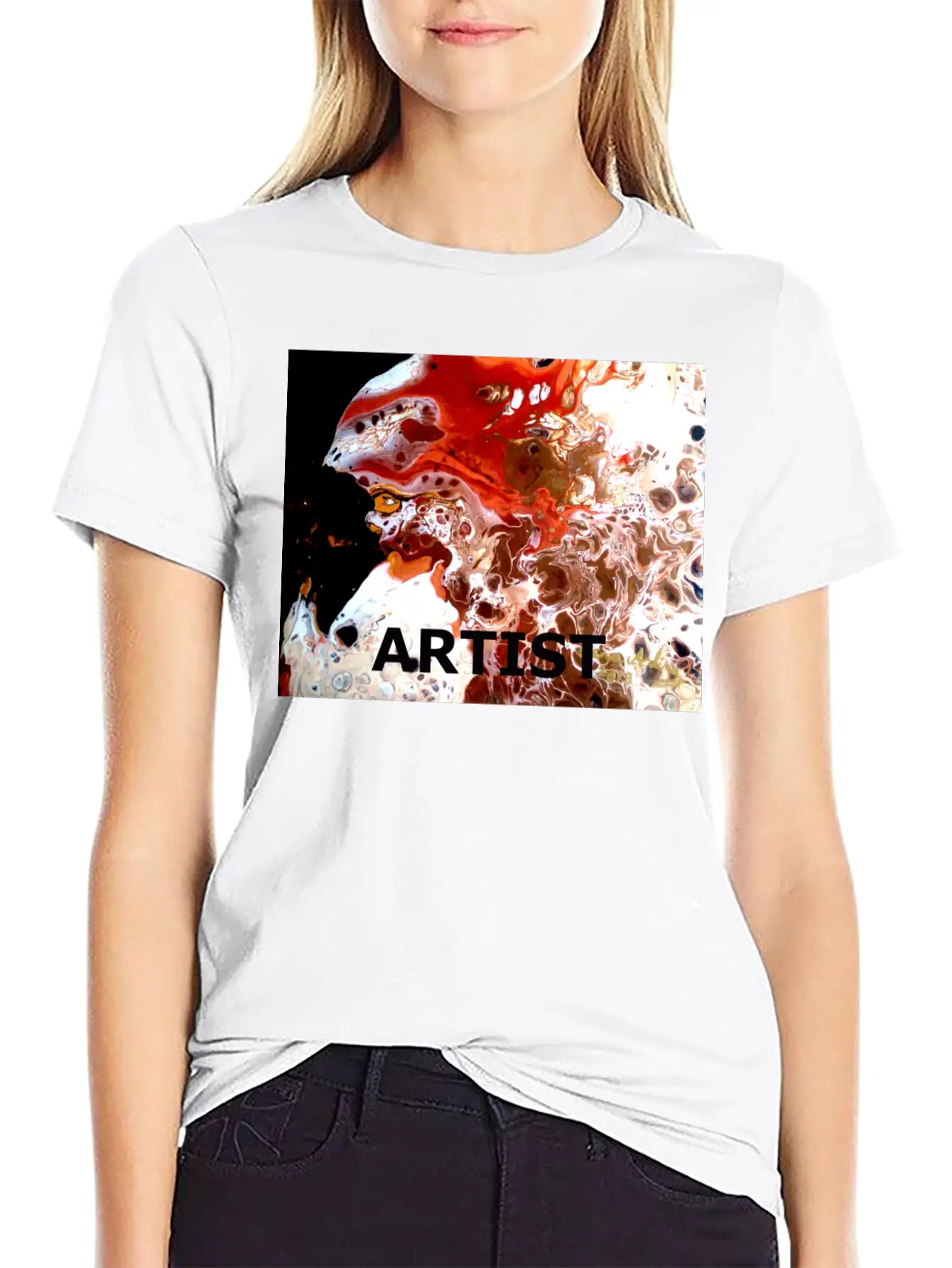 Artist Golden Shaman Stylish Everyday T-Shirt – Unisex Basic Cotton Tee