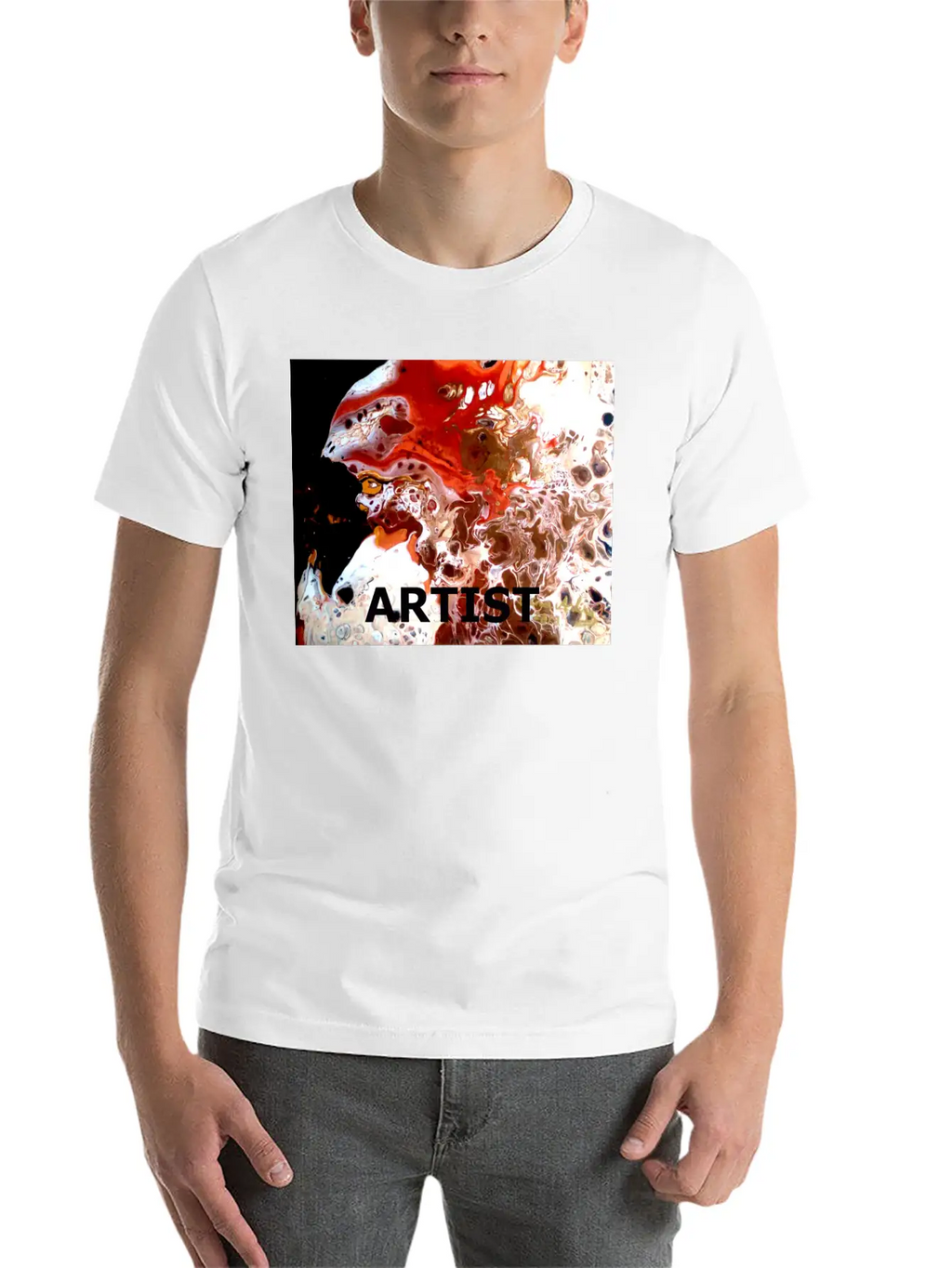 Artist Golden Shaman Stylish Everyday T-Shirt – Unisex Basic Cotton Tee