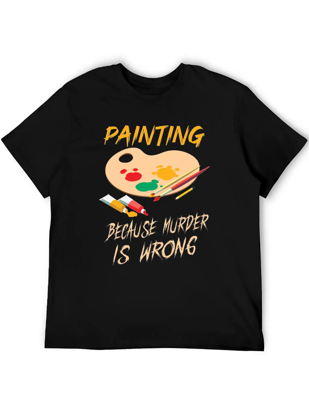 Artist Painting Painter Art Paint Art Teacher Breathable Soft Cotton T-Shirt – Timeless Casual Look