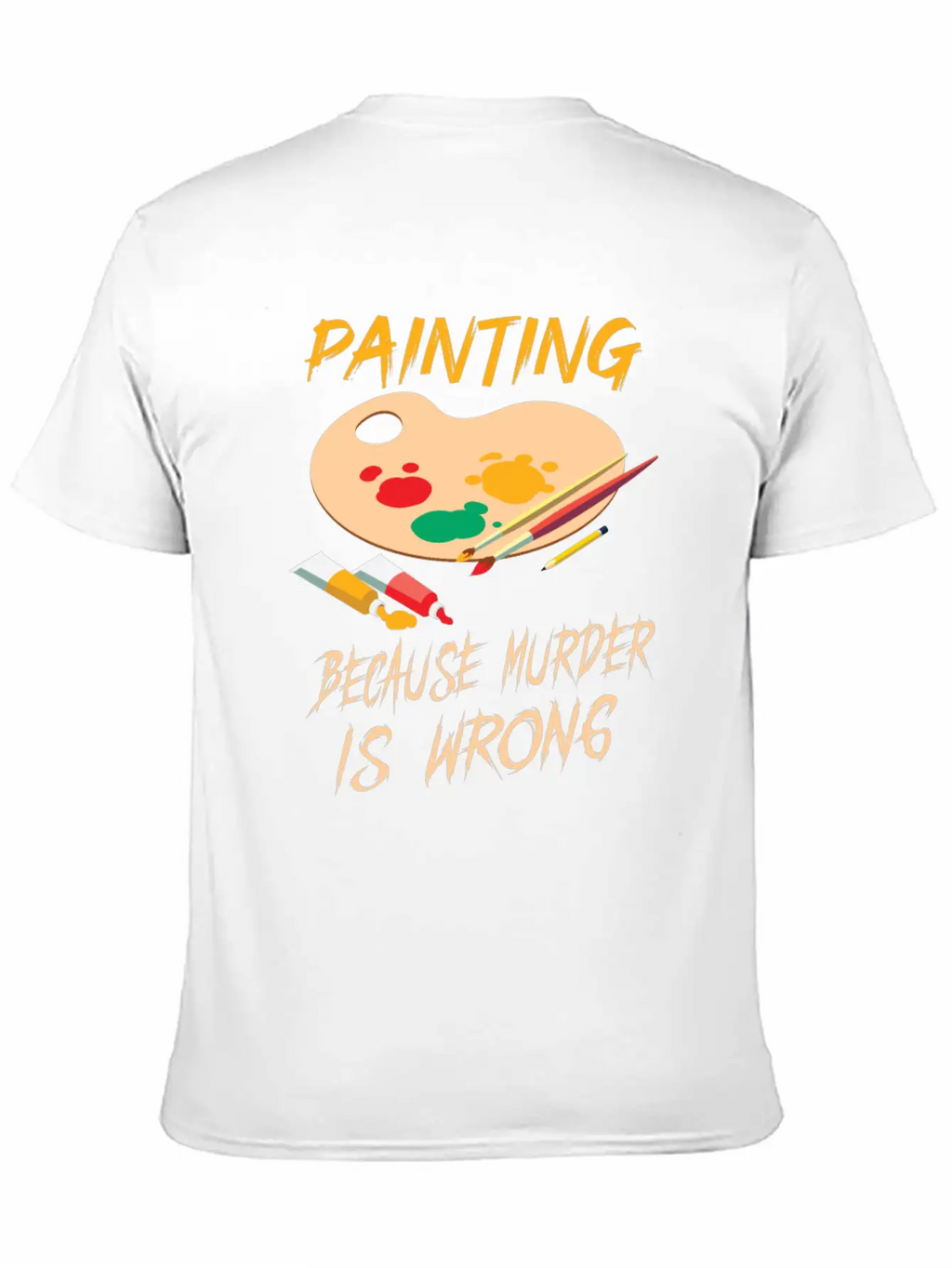 Artist Painting Painter Art Paint Art Teacher Breathable Soft Cotton T-Shirt – Timeless Casual Look
