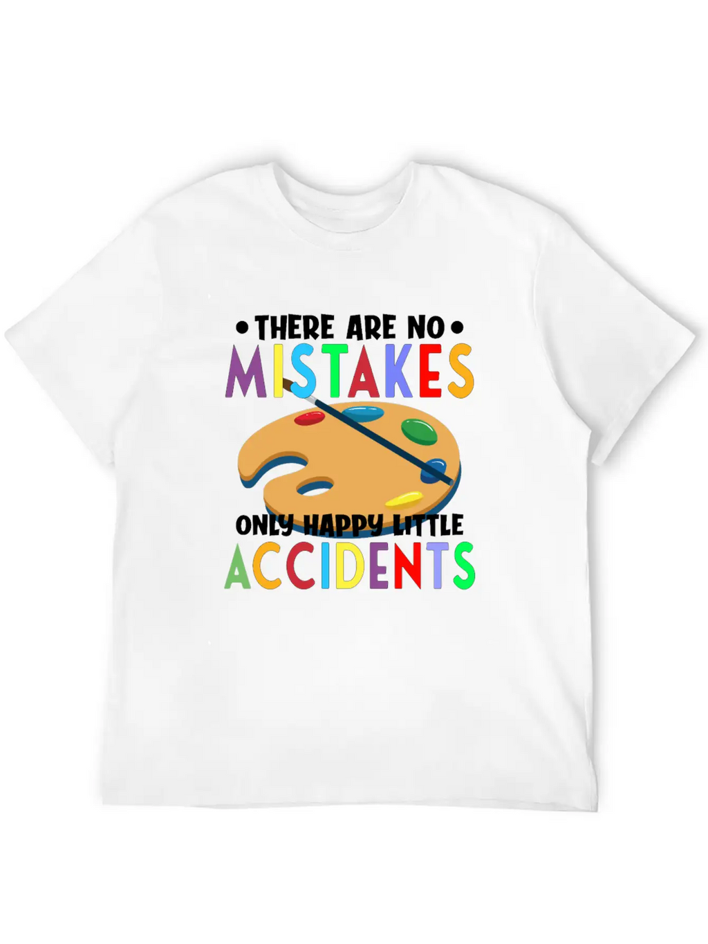 Artist Painting Painter Art Paint Art Teacher Gift Unisex Short Sleeve Soft Cotton T-Shirt – Casual Everyday Wear