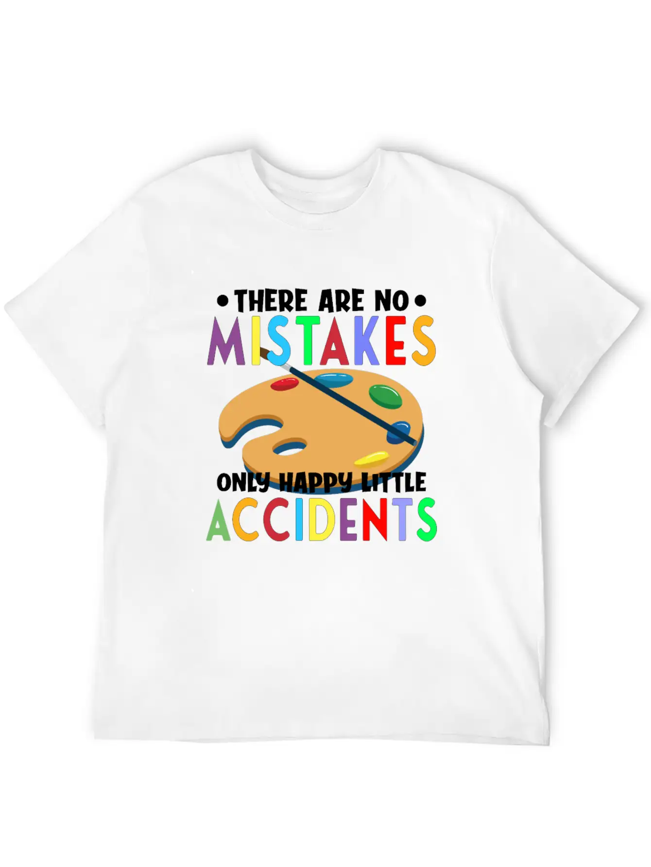 Artist Painting Painter Art Paint Art Teacher Gift Unisex Short Sleeve Soft Cotton T-Shirt – Casual Everyday Wear