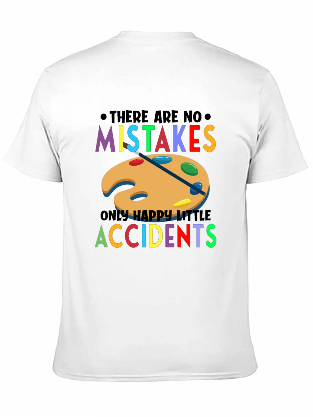 Artist Painting Painter Art Paint Art Teacher Gift Unisex Short Sleeve Soft Cotton T-Shirt – Casual Everyday Wear