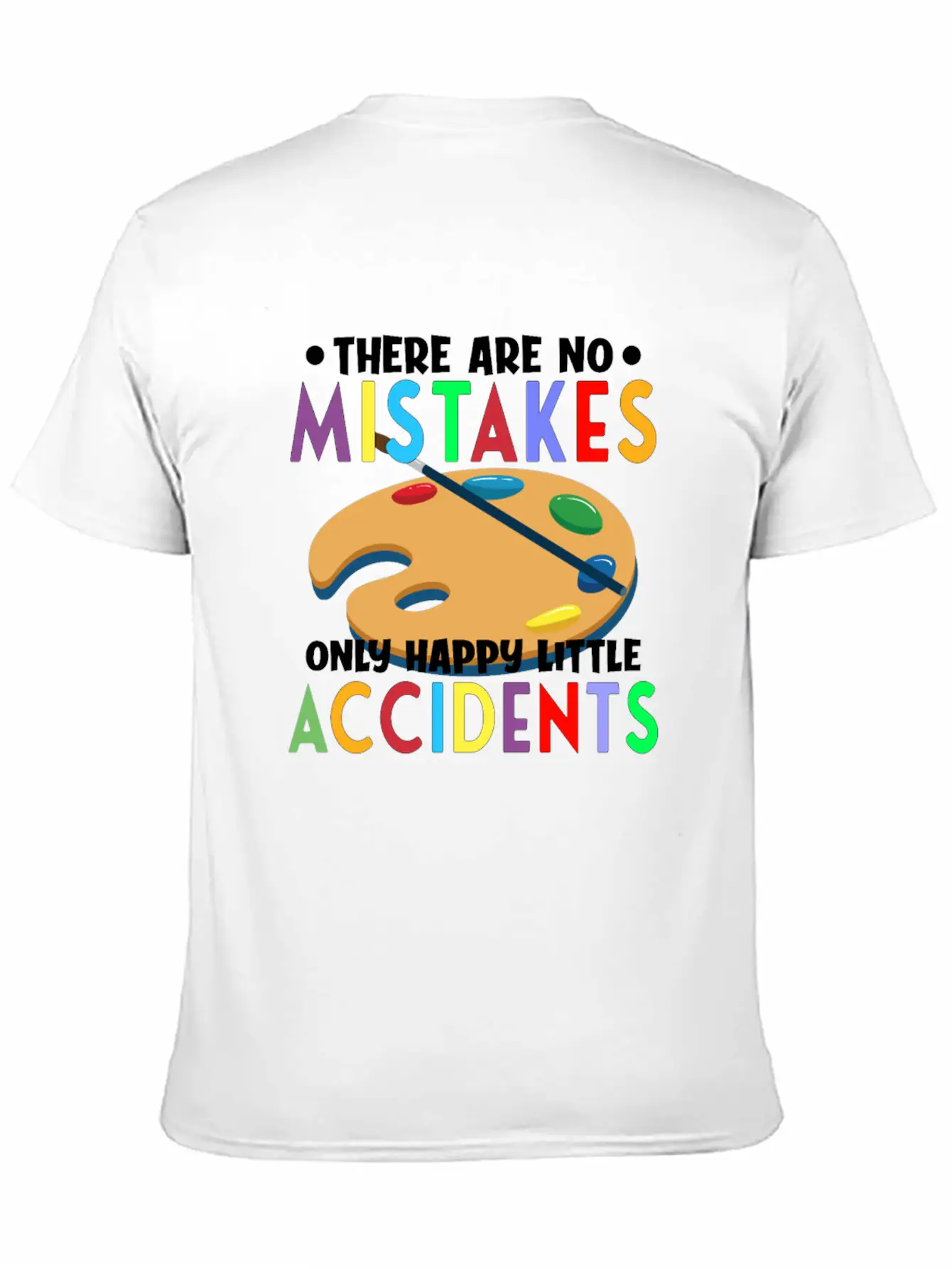 Artist Painting Painter Art Paint Art Teacher Gift Unisex Short Sleeve Soft Cotton T-Shirt – Casual Everyday Wear