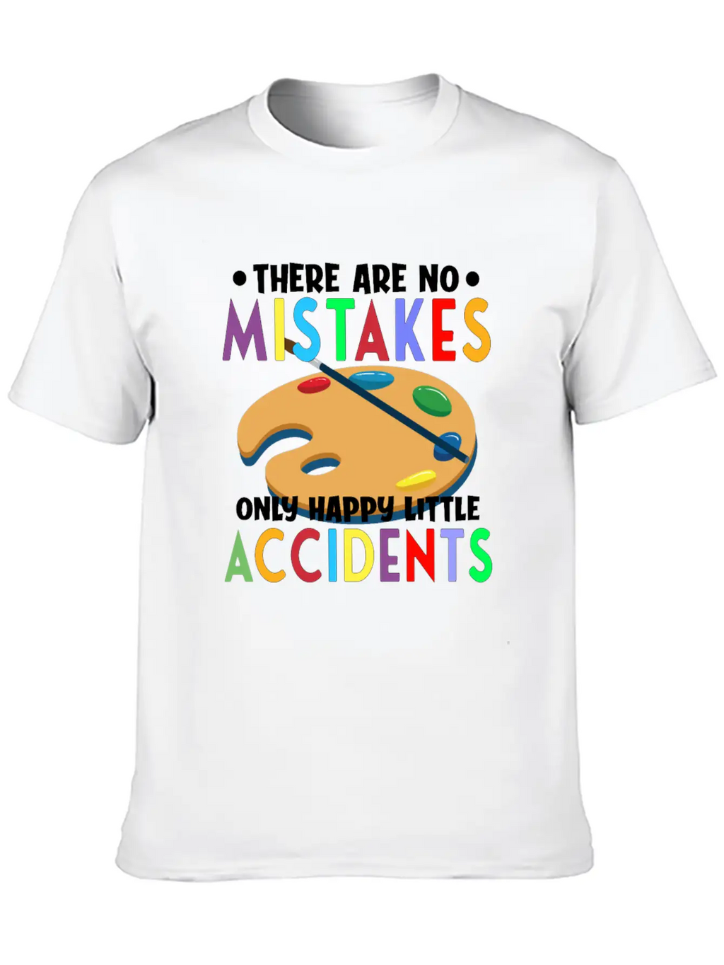 Artist Painting Painter Art Paint Art Teacher Gift Unisex Short Sleeve Soft Cotton T-Shirt – Casual Everyday Wear