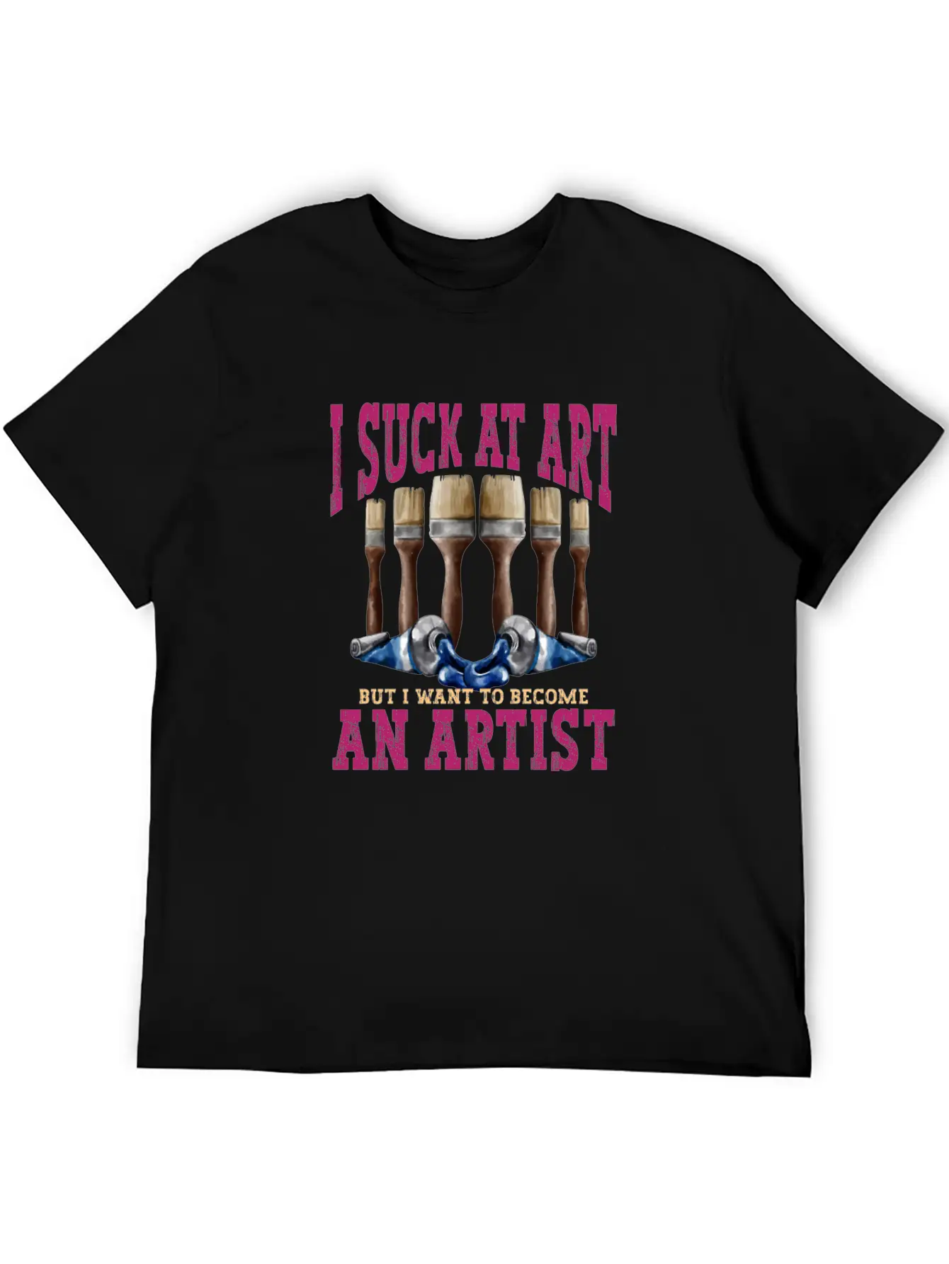 Artist Painting Painter Art Paint Art Teacher Stylish Everyday T-Shirt – Unisex Basic Cotton Tee