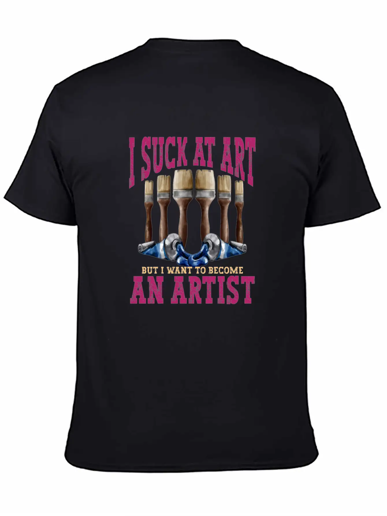 Artist Painting Painter Art Paint Art Teacher Stylish Everyday T-Shirt – Unisex Basic Cotton Tee