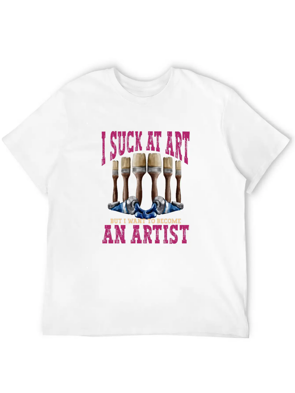 Artist Painting Painter Art Paint Art Teacher Stylish Everyday T-Shirt – Unisex Basic Cotton Tee