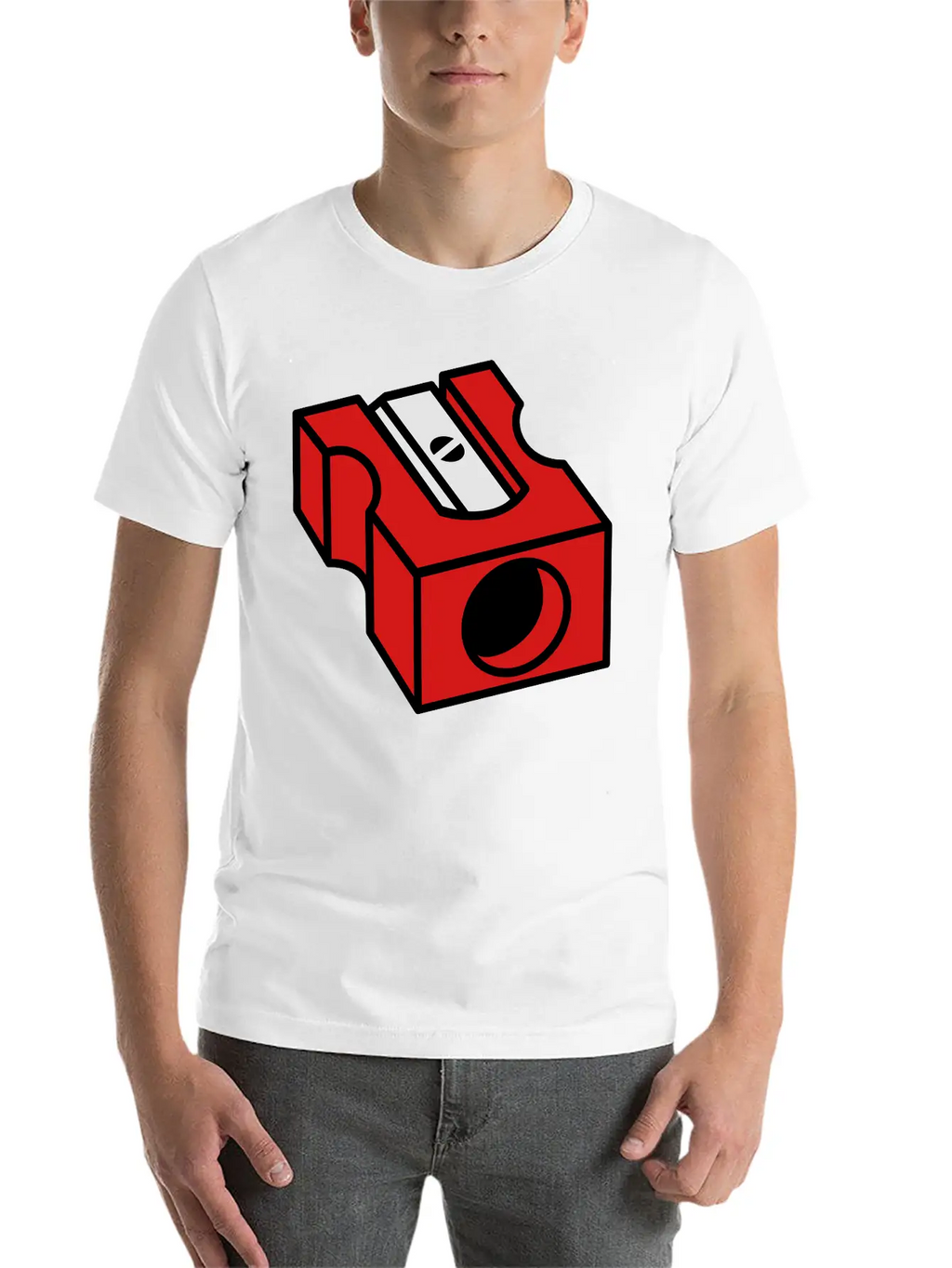Artist - Pencil Sharpener Unisex Casual T-Shirt – Clean Design For Daily Comfort