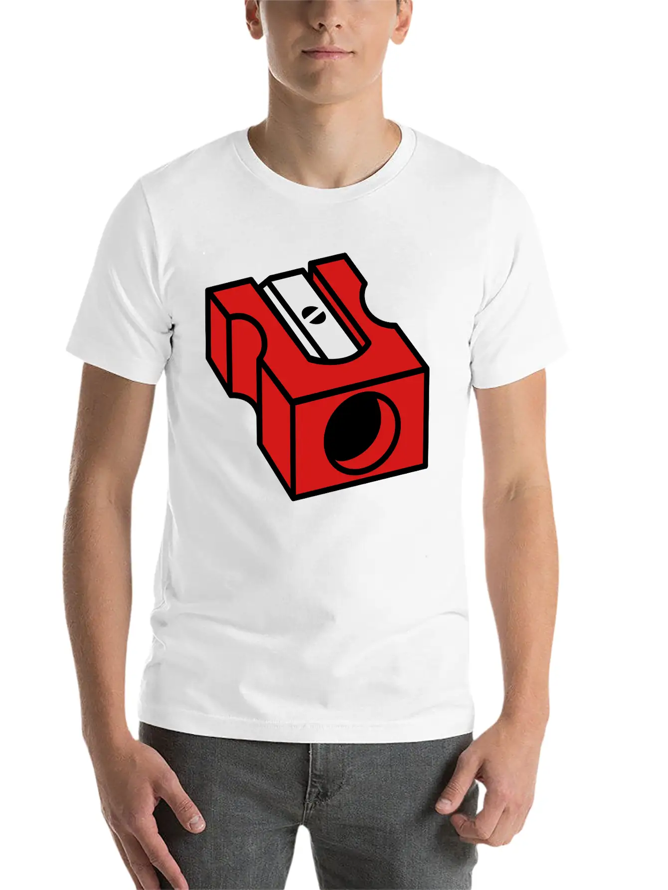 Artist - Pencil Sharpener Unisex Casual T-Shirt – Clean Design For Daily Comfort