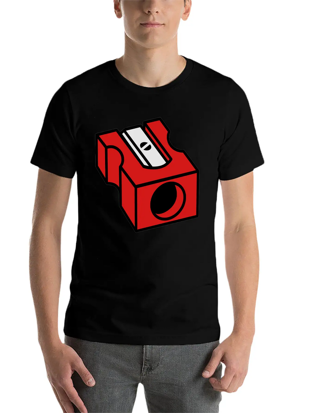 Artist - Pencil Sharpener Unisex Casual T-Shirt – Clean Design For Daily Comfort