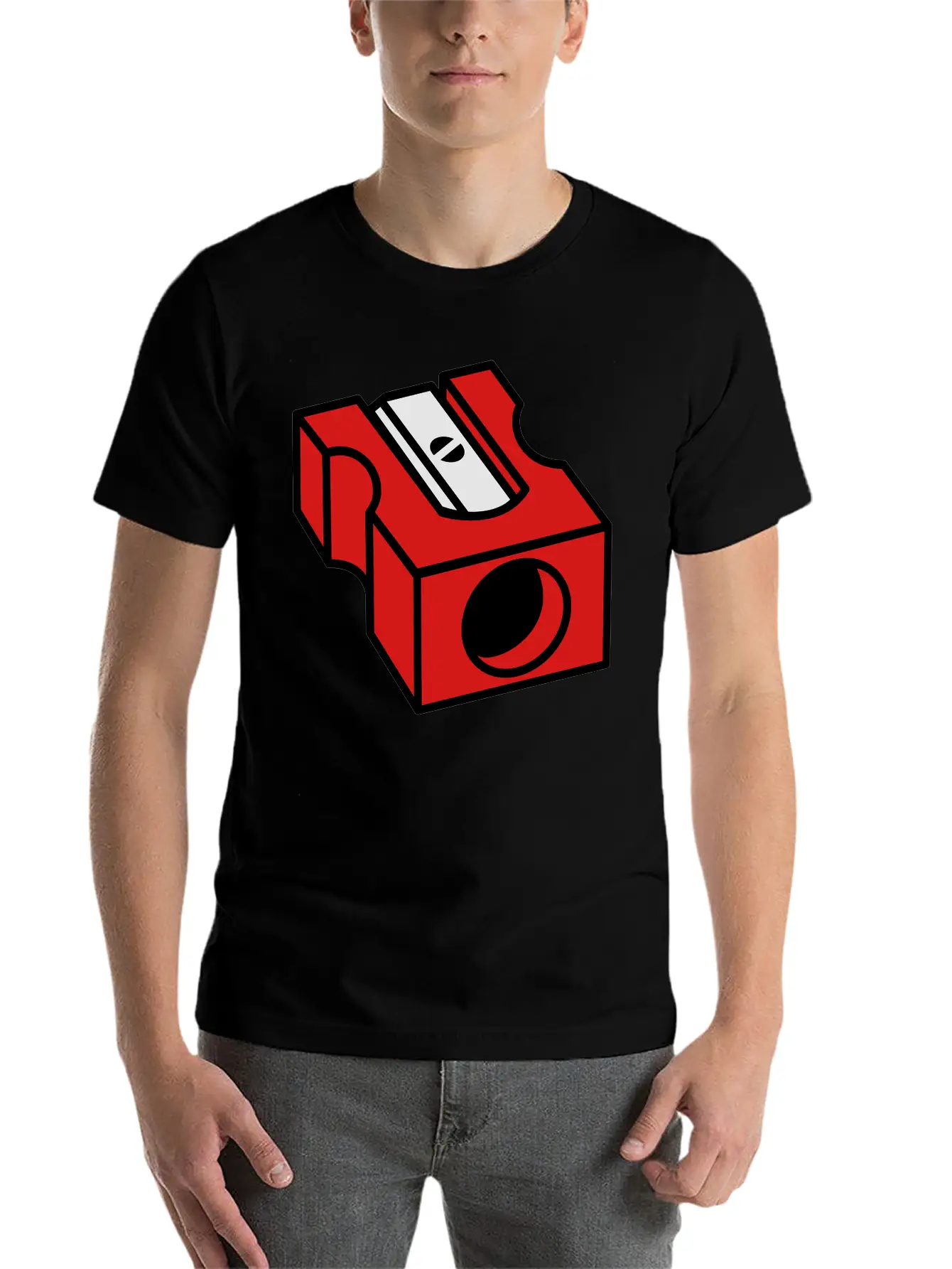 Artist - Pencil Sharpener Unisex Casual T-Shirt – Clean Design For Daily Comfort