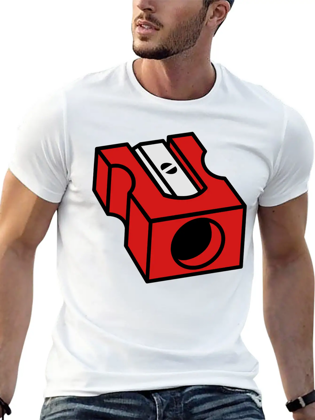 Artist - Pencil Sharpener Unisex Casual T-Shirt – Clean Design For Daily Comfort