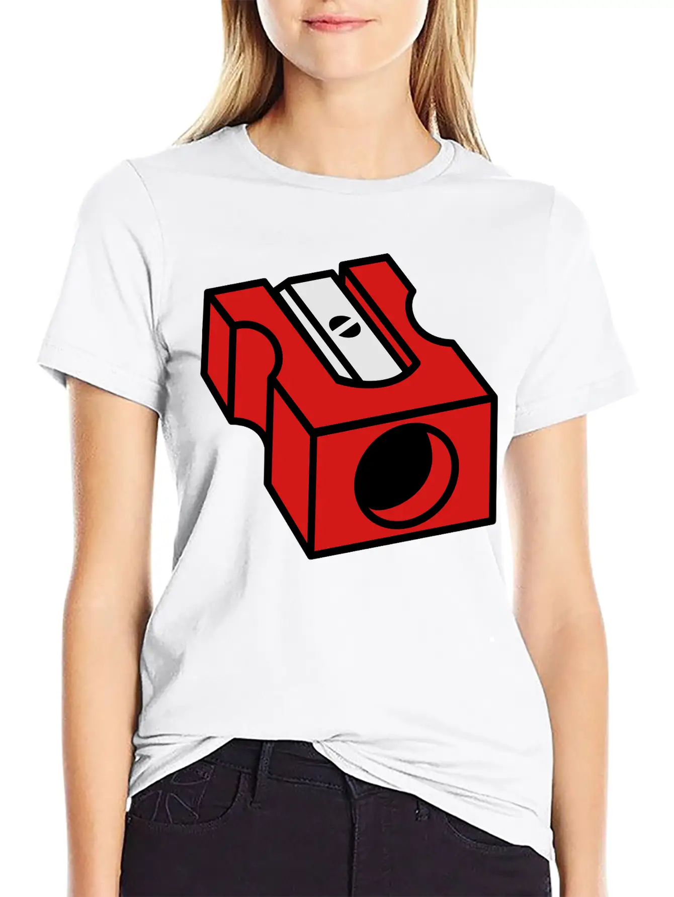 Artist - Pencil Sharpener Unisex Casual T-Shirt – Clean Design For Daily Comfort