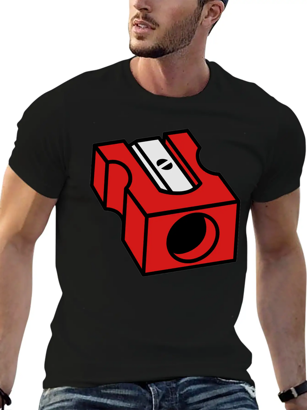 Artist - Pencil Sharpener Unisex Casual T-Shirt – Clean Design For Daily Comfort