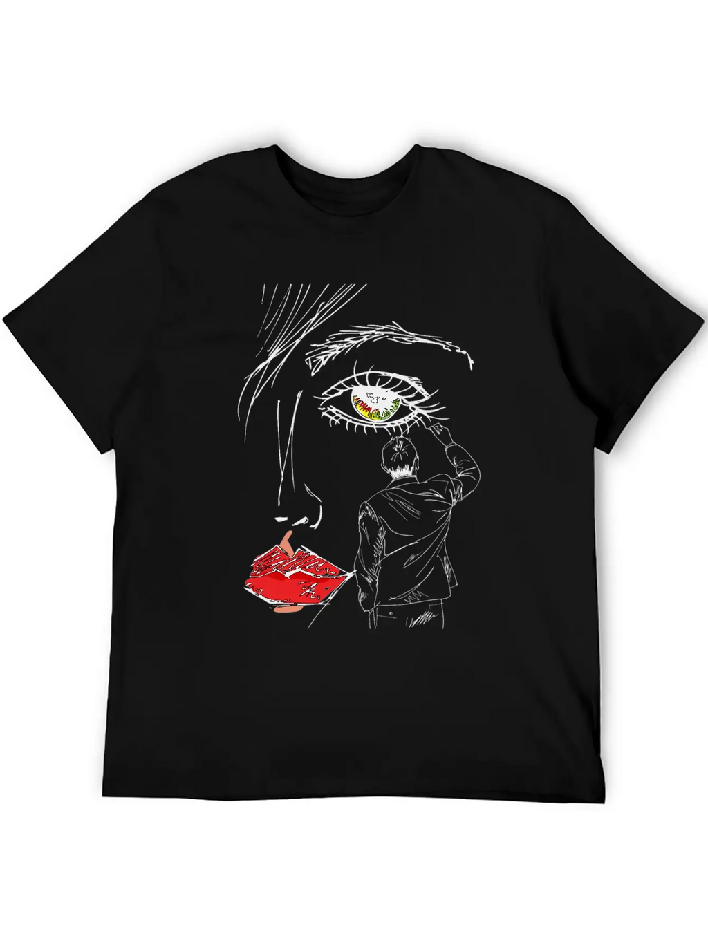 Artistic Beautiful Women Hand Drawn Sketched Unisex Short Sleeve Soft Cotton T-Shirt – Casual Everyday Wear