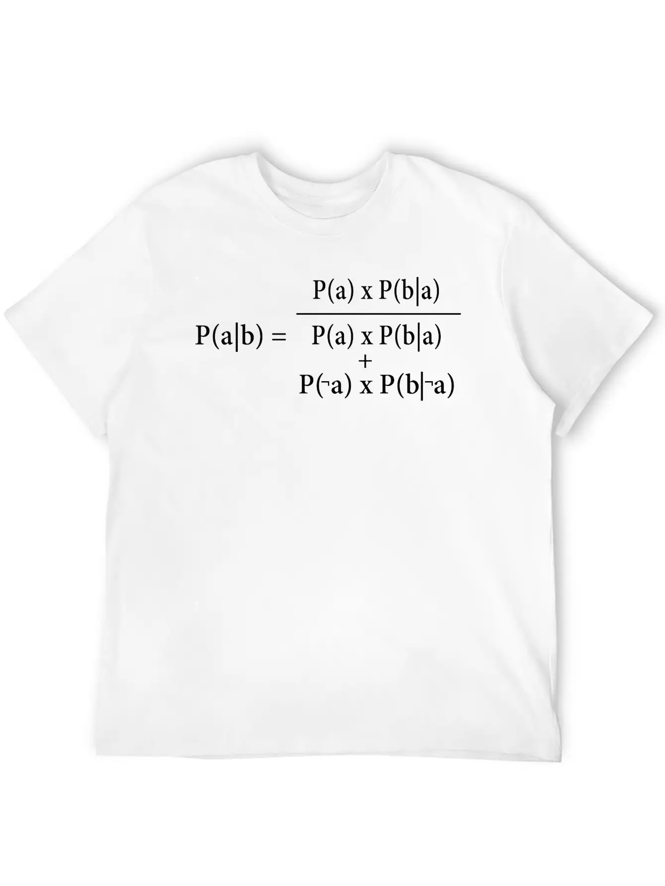 Ash Bayes Theorem Unisex Casual T-Shirt – Clean Design For Daily Comfort