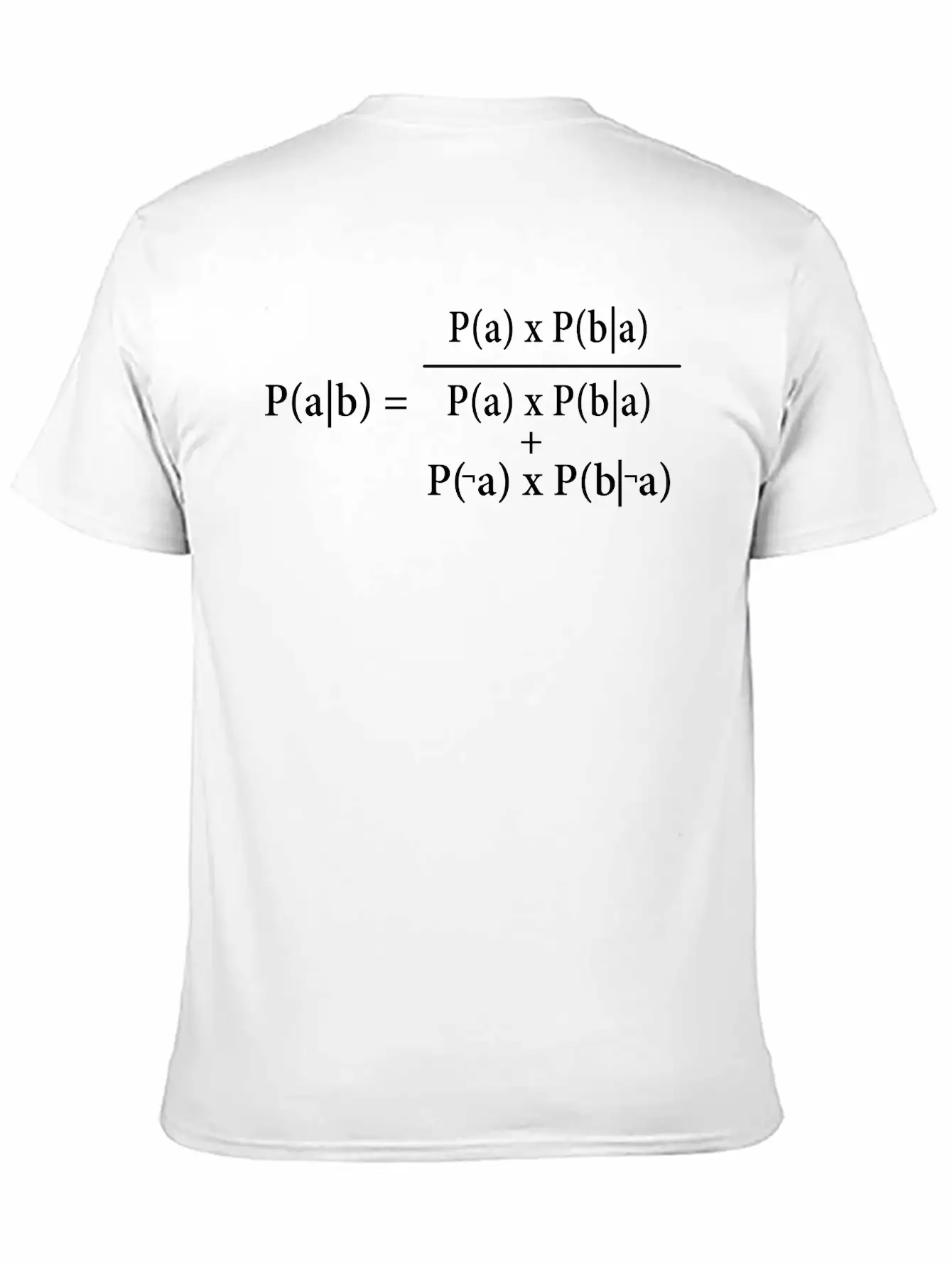 Ash Bayes Theorem Unisex Casual T-Shirt – Clean Design For Daily Comfort