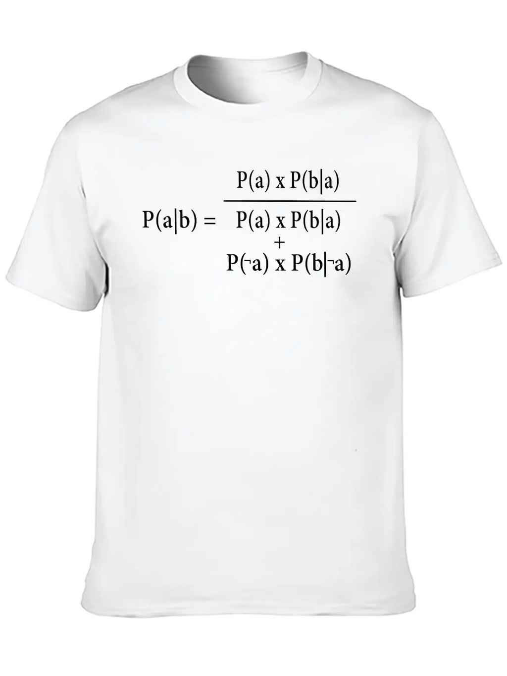 Ash Bayes Theorem Unisex Casual T-Shirt – Clean Design For Daily Comfort