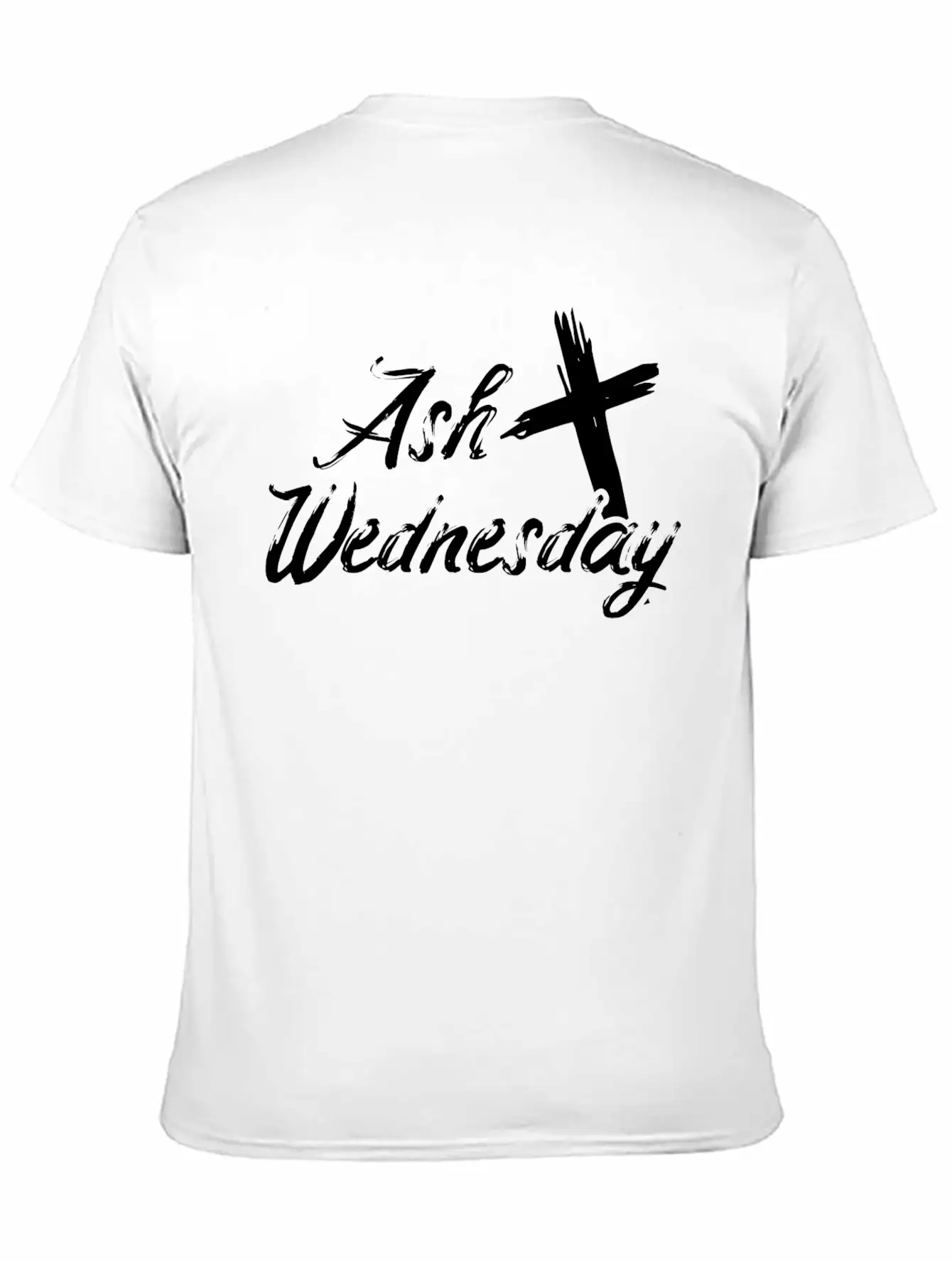 Ash Wednesday Cross Christian Religious Easter Day Unisex Casual T-Shirt – Clean Design For Daily Comfort