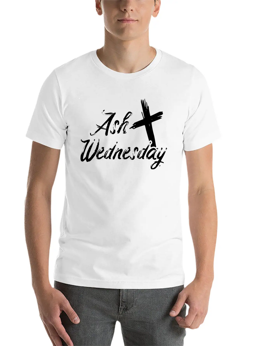 Ash Wednesday Cross Christian Religious Easter Day Unisex Casual T-Shirt – Clean Design For Daily Comfort