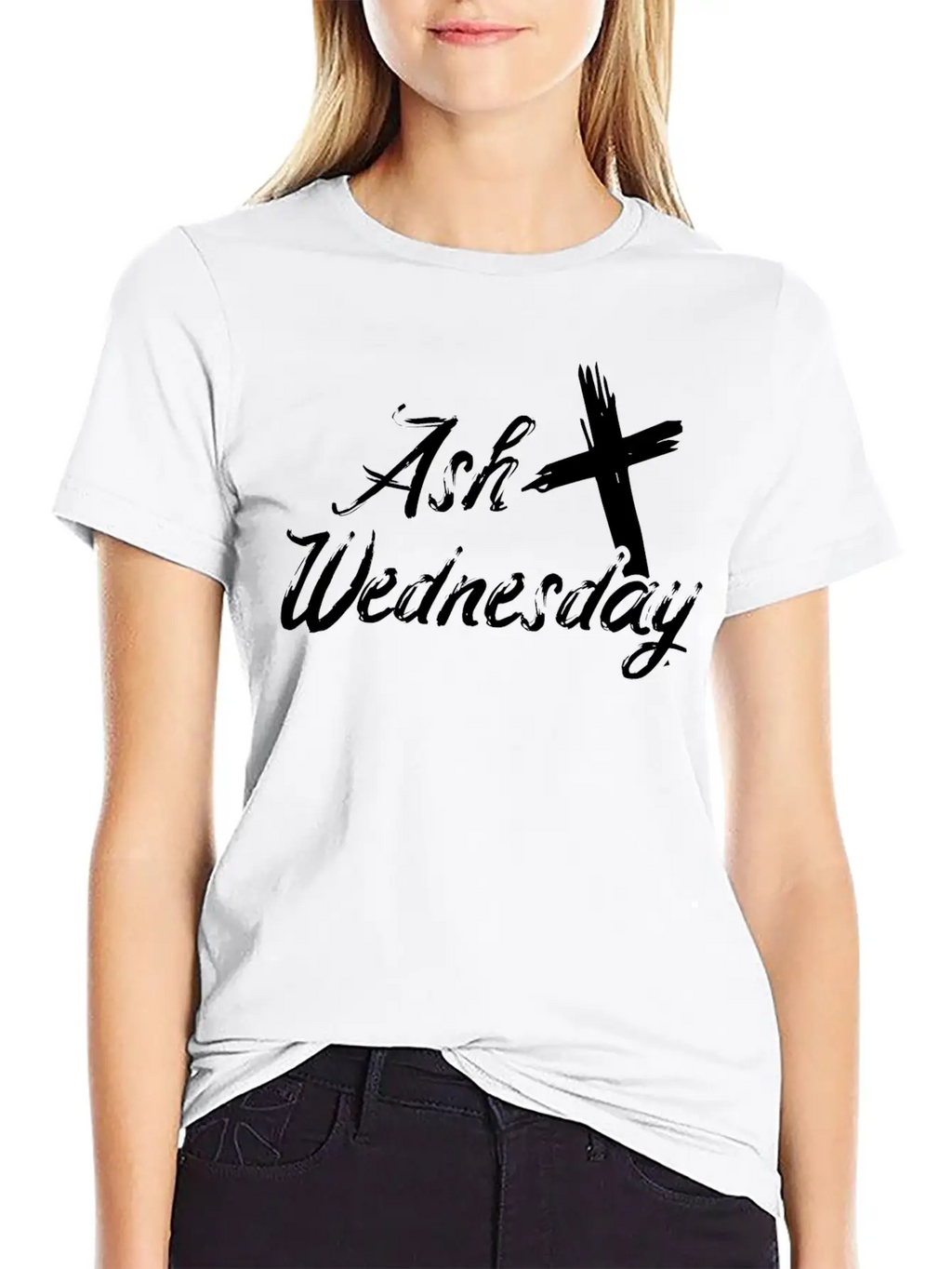 Ash Wednesday Cross Christian Religious Easter Day Unisex Casual T-Shirt – Clean Design For Daily Comfort