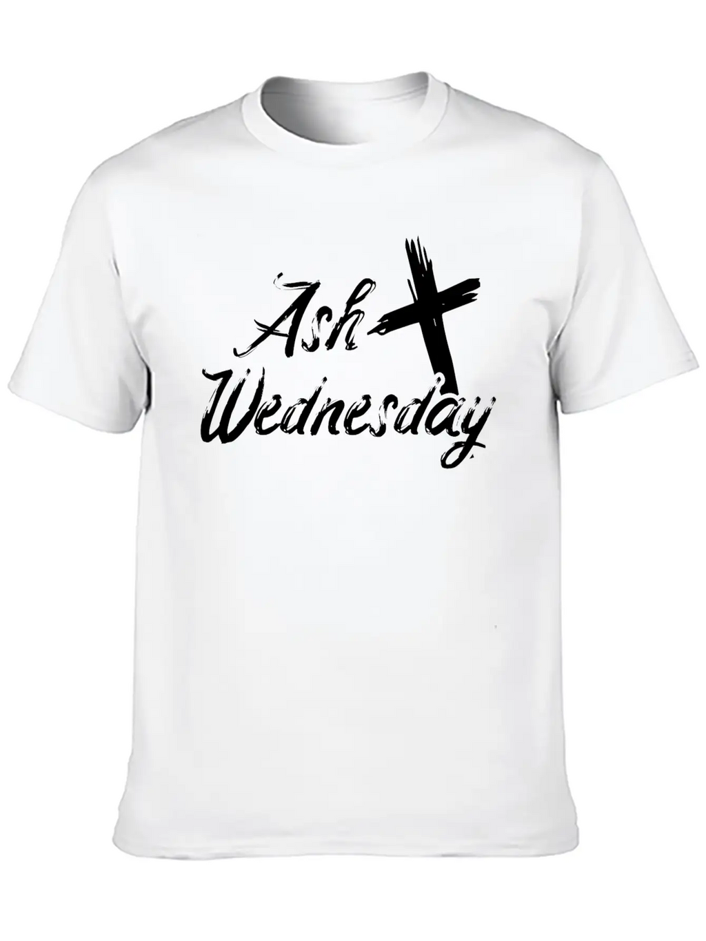 Ash Wednesday Cross Christian Religious Easter Day Unisex Casual T-Shirt – Clean Design For Daily Comfort