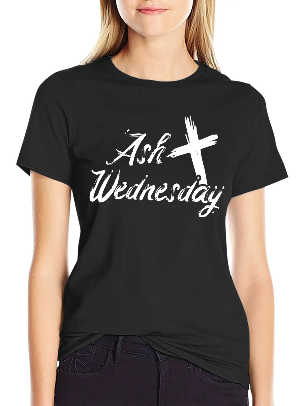 Ash Wednesday Cross Christian Religious Easter Day Unisex Casual T-Shirt – Clean Design For Daily Comfort
