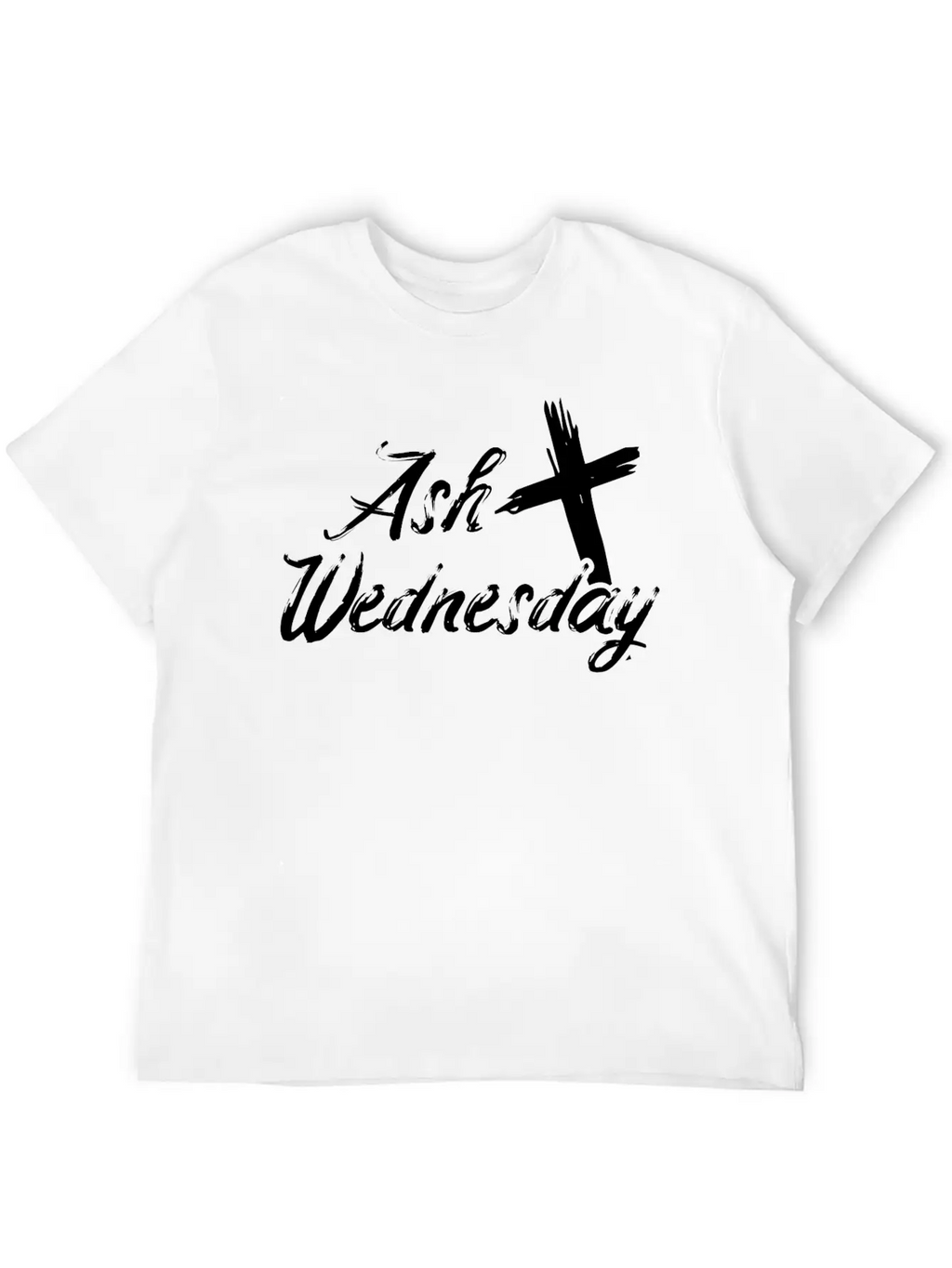Ash Wednesday Cross Christian Religious Easter Day Unisex Casual T-Shirt – Clean Design For Daily Comfort