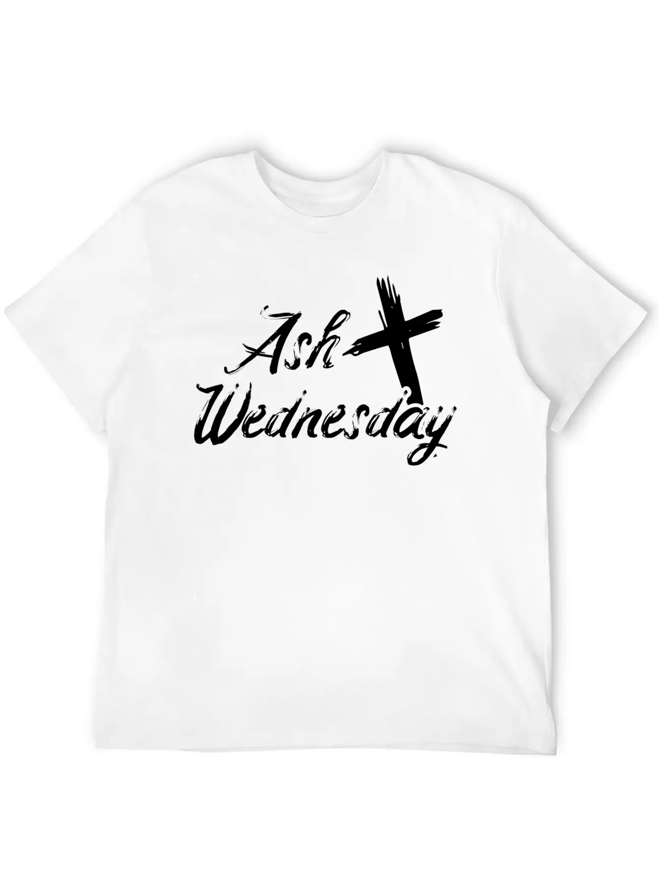 Ash Wednesday Cross Christian Religious Easter Day Unisex Casual T-Shirt – Clean Design For Daily Comfort