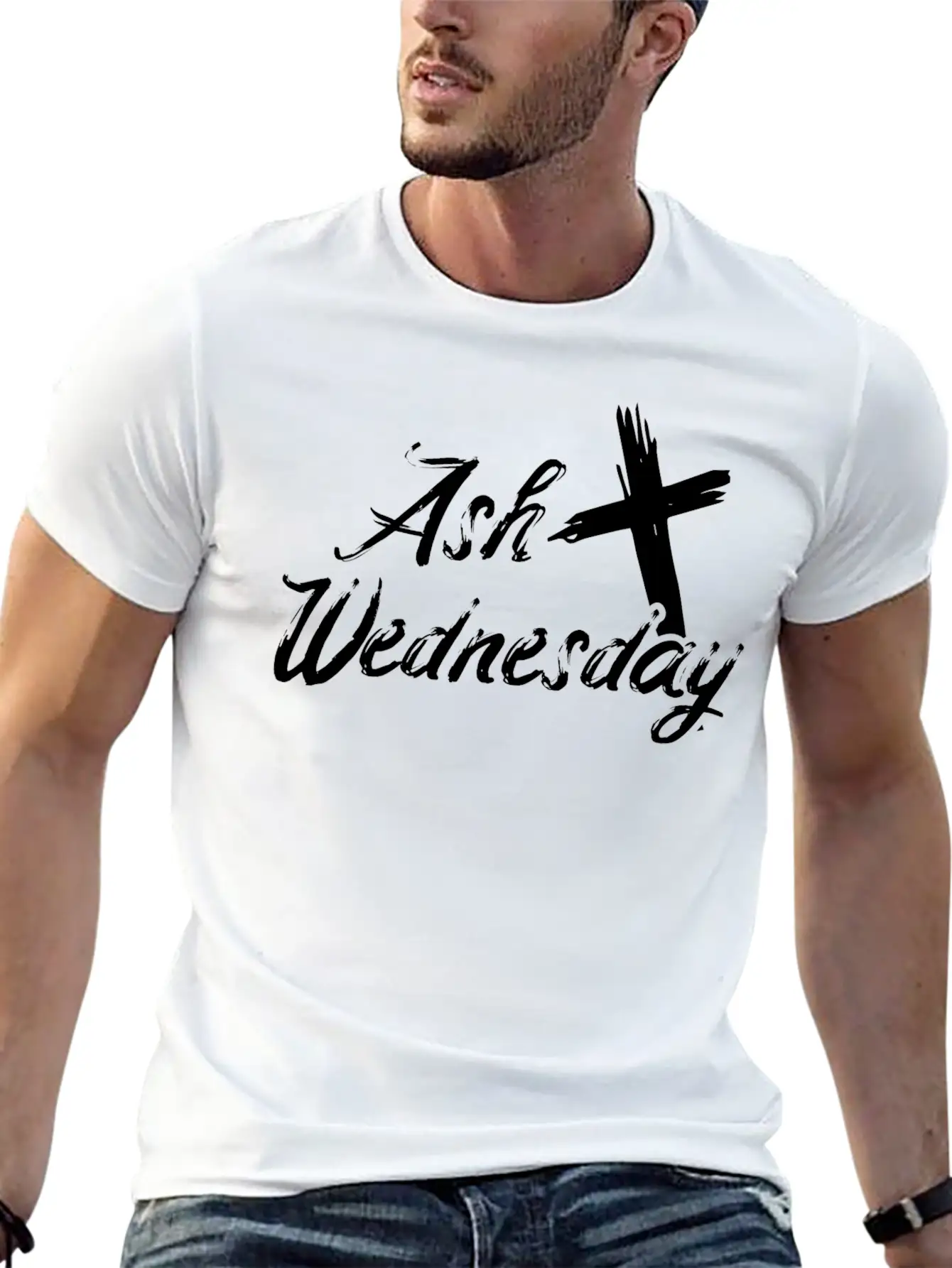 Ash Wednesday Cross Christian Religious Easter Day Unisex Casual T-Shirt – Clean Design For Daily Comfort