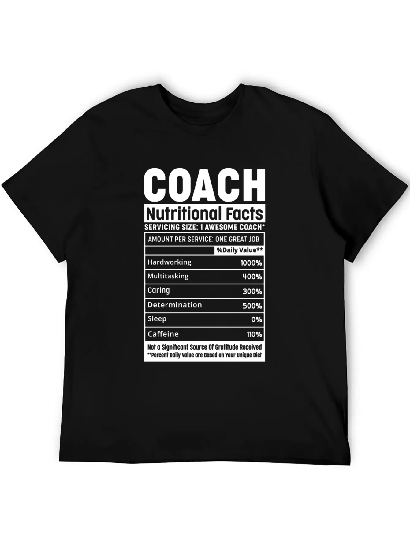 Assistant Coach Funny Sports Coaching Nutritional Breathable Soft Cotton T-Shirt – Timeless Casual Look