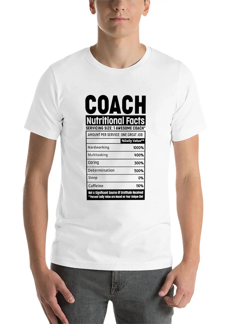 Assistant Coach Funny Sports Coaching Nutritional Breathable Soft Cotton T-Shirt – Timeless Casual Look